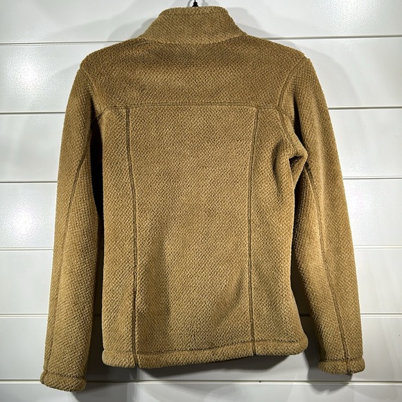 Tan fleece Patagonia pullover with Tsnaps - Picture 4 of 5